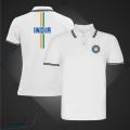 India Short Sleeve Collar Polo Cricket Jersey For Men - Half Sleeve Collar Polo india t shirt - India Fan Jersey.