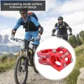 WAKE Bicycle Stem Mountain Handlebar CNC Alloy Lightweight Bicycle Parts 31.8 *28.6*45mm Bicycle Short Handlebar Bike Stem. 