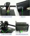 Automatic writing Machine Pen Drawing Robot for Letter Greeting cards writing diy homework machines Plotter. 