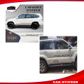 TOYOTA PRADO 05 body sticker car vinyl sticker car graphics decals car side decals and graphics CAR STICKER WORD. 