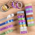 Washi Tape / Design Tape 10 Piece [ Multicolor Set ]. 