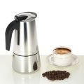 450ml 9-Cup Stainless Steel Espresso Percolator Coffee Stovetop Maker Mocha Pot for Use on Induction Cooker.