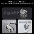 Tinzzi TWS Painless to Wear Wireless Headphones Open Ear Not In-ear Bluetooth 5.3 Earbuds Noise Cancelling Hifi Sound Earhook Earphones with Mic. 