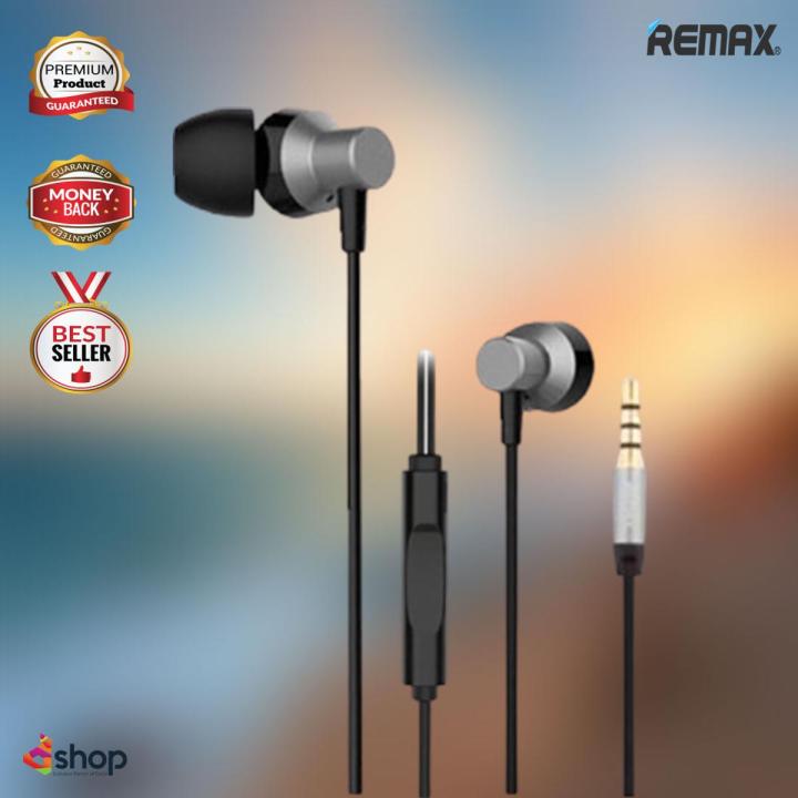 Remax 512 Earphone Wired Headset Noise Cancelling Fashion In-Ear ...