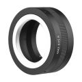 Manual lens transfer to Canon EOS R eries mirrorless machine. 