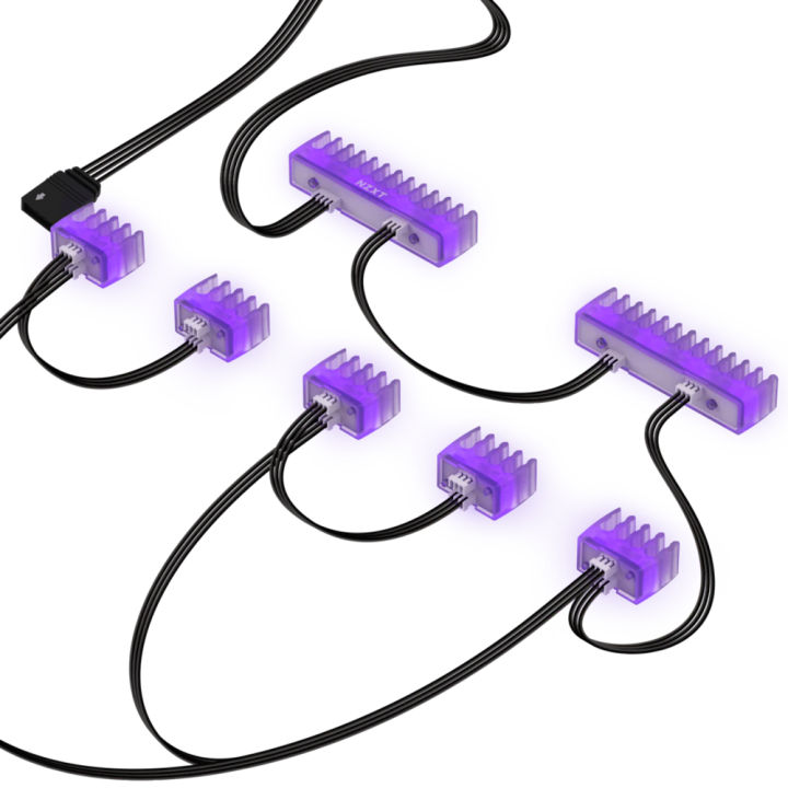 NZXT%20RGB%20Cable%20Comb%20(AH-2PCCA-01)%20RGB%20Sleeved%20Power%20Cables%20-%20Image%202