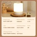 LED Night Lights Touch Stepless Dimmabl LED Table Lamp USB Portable Bedside Lamp for Bedroom Decor Sleeping Night Light Kid Gift.