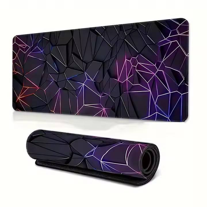 Keyboard Mat, Mouse Pad Shortcut Keys Desk Mats for Office Non Slip Base Mousepad