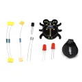 Beginners Learn to Solder Fun Kit Weevil Eye Electronics DIY Kit LED Module Beginners Learn to Solder Handmade Gifts for Fun. 