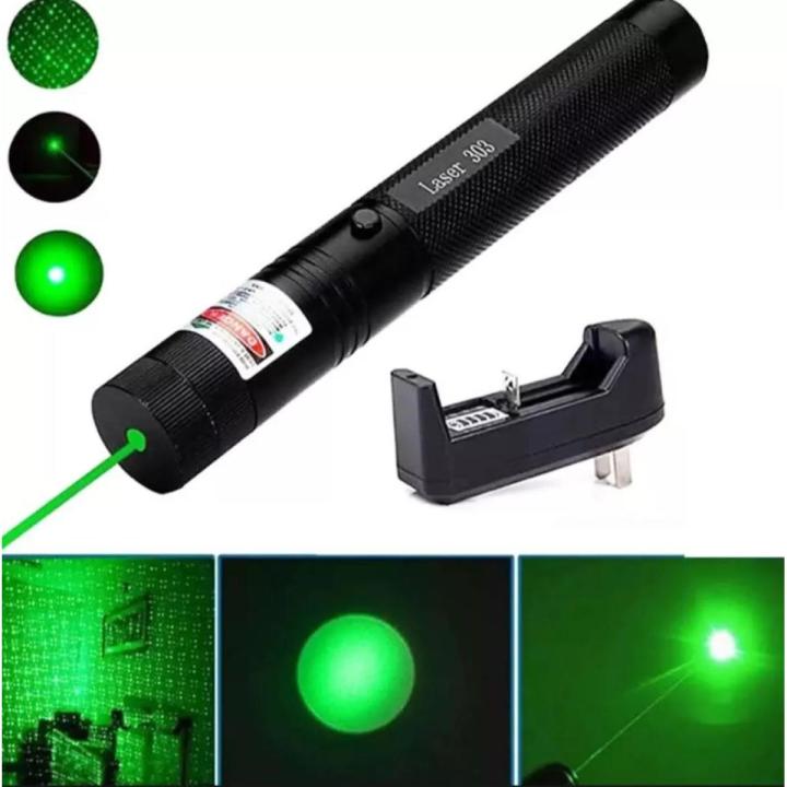 Green Laser Pointer(Laser light) 10km Adjustable Focus(Professional) ,