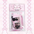 PinkBallet Sticker Pack Lace Ballet Style Handnet Decoration Collage Material Girl Heart Photo Card. 