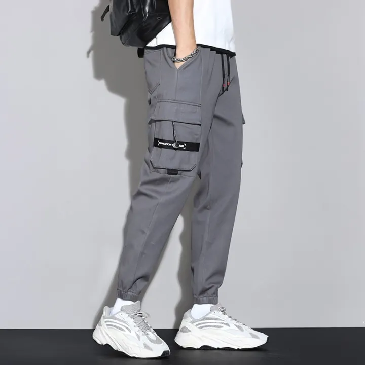 Spring%20and%20Summer%20Big%20Men%20Trousers%20Knitted%20Sports%20Pants%20Men%20Pants%20Loose%20Korean%20Version%20of%20All-Match%20Overalls%20Trousers%20Men%20-%20Image%206