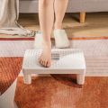 Foot Rest with Massage Surface Ergonomic Foot Stool Under Desk Footrests with Non-Slip Legs Position Adjustable for Home Work Office School-black. 