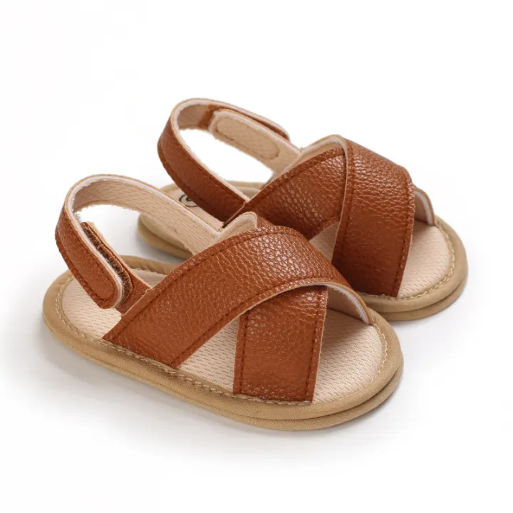 Fashion%20Simple%20Boys%20Girls%20Non-Slip%20Sandals%20Solid%20Cross%20Strap%20Kids%20Sandals%20Summer%20Soft%20Bottom%20Kids%20Flat%20Shoes%20-%20Image%208