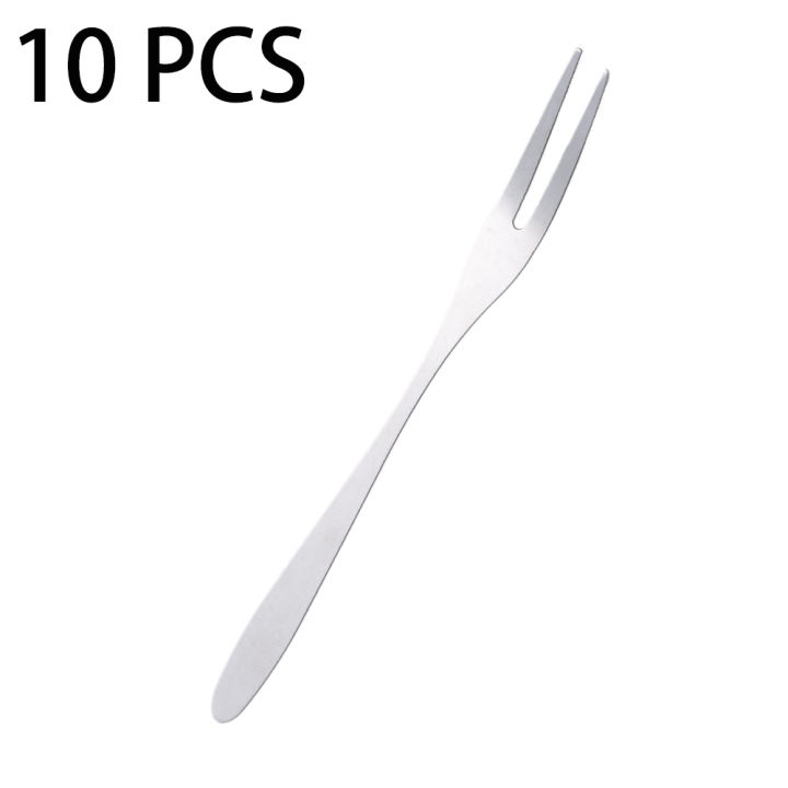 1/10Pcsstainless%20steel%20fruit%20fork%20western%20dessert%20sign%20salad%20fork%20cake%20fork%20stainless%20steel%20fork%20-%20Image%209