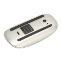 Wireless Mouse Silent Low Decibel Rechargeable Ergonomic Portable Touch Wheel Design Type C Mouse for Home Office White. 