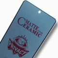 Privacy Matte Ceramic Film Screen Protector I SAMSUNG GALAXY A52 I Flexible and Not Fragile Anti-peeping Matte Ceramic Film Mobile Display Protector (Not Glass, Not Poly).