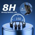 Arikasen Sport MP3 Player Headphone 32GB Bone Conduction Water Resistant Bluetooth Earphones Wireless Headsets with Microphone. 