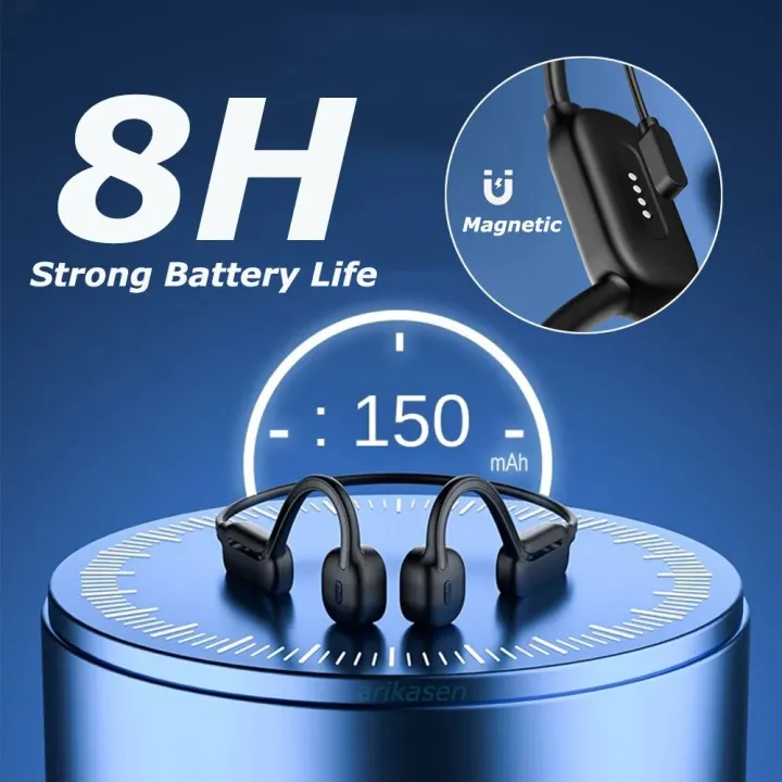 Arikasen%20Sport%20MP3%20Player%20Headphone%2032GB%20Bone%20Conduction%20Water%20Resistant%20Bluetooth%20Earphones%20Wireless%20Headsets%20with%20Microphone%20-%20Image%204