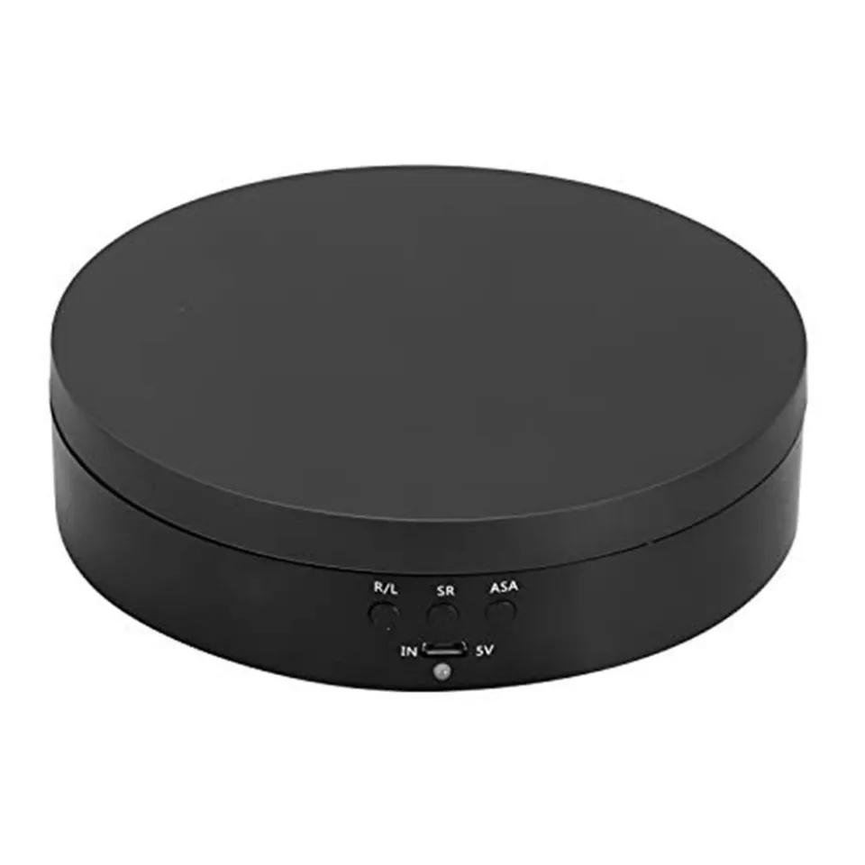 Electric Rotating Display Table - Mirror Top Turntable For Jewelry And Product Photography