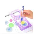 Generic Spirograph Geometric Stencils Ruler Drafting Tools. 