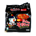 Korean Buldak Hot Chicken Noodle 5 in 1 Pack 700gm. 