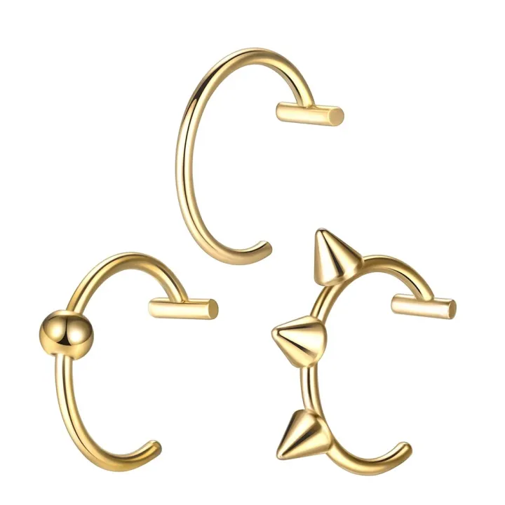 3PCS/Lot%2018G%20Piercing%20Lip%20Ring%20Punk%20Style%20Stainless%20Steel%20Labret%20Clip%20Body%20Piercing%20Jewelry%20for%20Unisex%20-%20Image%207