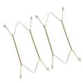 4 PCS Expandable Metal Wall Plate Display Rack for Decorative Plates. 