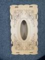 Tissue Box Wooden (Malamine Laminated Wooden Board).
