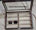 Smart Accessories 8 Slots Leather Eyeglass Sunglass Storage Box Fashion Frame Glass Storage Organizer Box. 