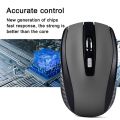 2.4G Wireless Mouse 2.4Ghz Gaming Mouse 6D Optical Wireless Mouse Slim Mini Noiseless Mice DPI1600 for Macbook PC Laptop.
