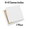 6 x 6 Canvas Board For Painting 1 pes. 