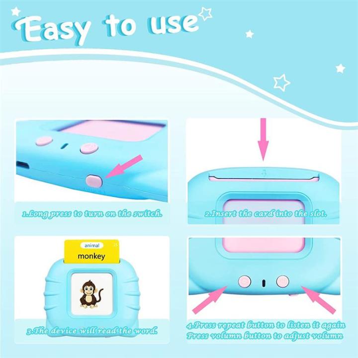 Flash%20Card%20Early%20Education%20Device%20Kids%20Preschool%20Learning%20Card%20Talking%20Card%20With%20Sound%20Toys%20Baby%20Boys%20Girls%20Reading%20Machine%20Gift%20Vnce%20Lncei%20-%20Image%205