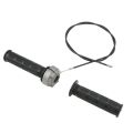 Twist Throttle Cable Handle, Throttle Accelerator Handle Grip Anti Skid for Mini Bike. 