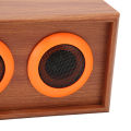 কাঠের টুইটার স্পিকার হাইফাই লসলেস সাউন্ড প্যাসিভ কাঠের ট্রেবল স্পিকার 35W. 