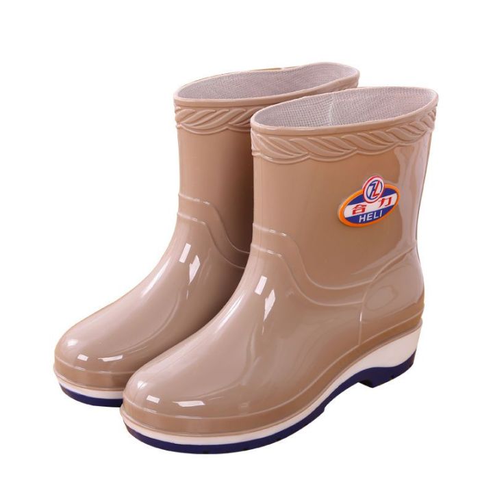 Mid-Calf%20and%20Low%20Length%20Rain%20Shoes%20Women's%20Non-Slip%20Rubber%20Shoes%20Rubber%20Boots%20Knee-High%20Rain%20Boots%20Wear-Resistant%20Rain%20Boots%20Fashion%20Velvet%20Padded%20Warm%20-%20Image%208