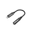 LDNIO Lightning to 3.5mm Audio Adapter – Premium iPhone Headphone Jack Converter Cable 130mm Black.