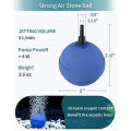 4 pcs 50mm Large Size Air Stone Air Diffuser Aquarium Bubble Air Stone For Fish Tank Aeration Biofloc Aquafonic 50mm Gray or Blue Color. 