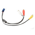 Car Female Audio Video AV-In Cable Wire for Headunit 6Pin.