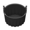1pc Air Fryer Egg Pan Scrambled Egg Cooker Silicone Egg Poacher Heat Resistant Poached Maker Air Fryer Cake Mold Kitchen Tool.