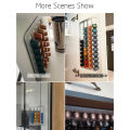 Coffee Capsule Display, Plastic Vertically Mounting Coffee Capsule Holder No Deformation for Office Pantry. 