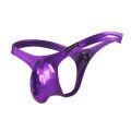 Men Thong Sexy Underwear Shorts Patent Leather Underpants Pouch Thongs G-string. 