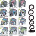 Women Curling Disk Centipede Styling Braid Clip Hair Accessory DIY Hairstyle Styling Women Twist Hair Clips Braiding Tools Fashion Twist Plait Hair Braid Magic Hair Twist. 