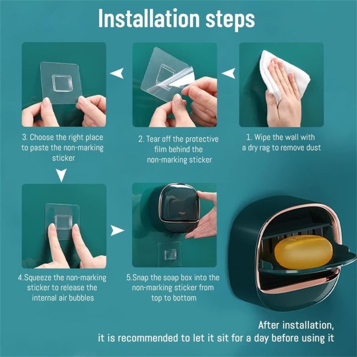 No%20drill%20Soap%20Case%20Dish%20Self%20adhesive%201%20pcs%20Bar%20Soap%20Holder%20Storage%20Rack%20For%20Shower%20Kitchen%20Wall%20Mount%20Self%20Draining%20Soap%20Case%20Box%20-%20Image%202