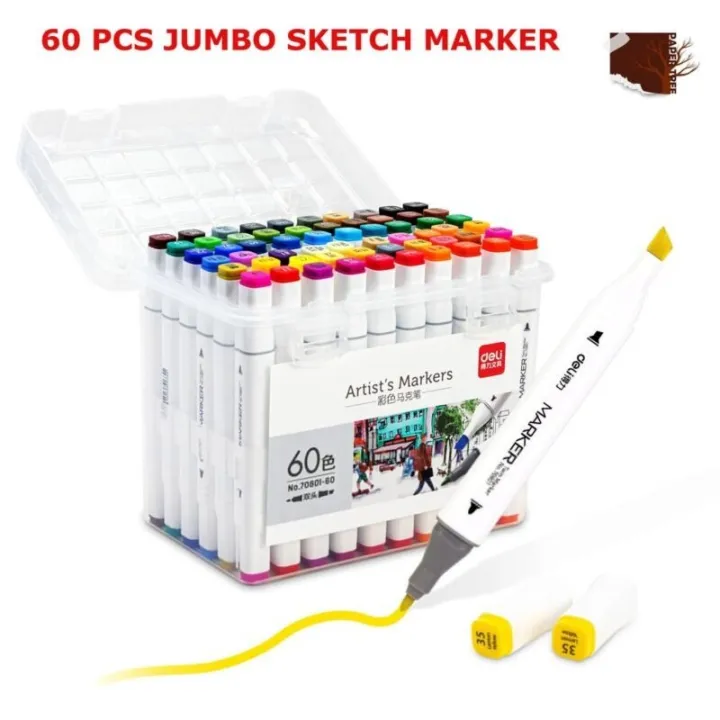 Deli%20E70803-36%20Dual%20Tip%20Alcohol%20Art%20Marker%20Set%20Fine%20and%20Chisel%20Nibs%20-%20Image%203