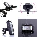 Adjustable Waterproof Motorcycle Bike Phone Holder Case. 