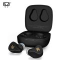 Kz z1 tws ট্রু ওয়্যারলেস ব্লুটুথ v5.0 ইয়ারফোন দ্বৈত চৌম্বকীয় ডায়নামিক গেম ইয়ারবাড টাচ কন্ট্রোল নয়েজ ক্যান্সেলিং স্পোর্ট হেডসেট.