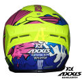 Full Face helmet Axxis Darken Viperfish -Yellow. 