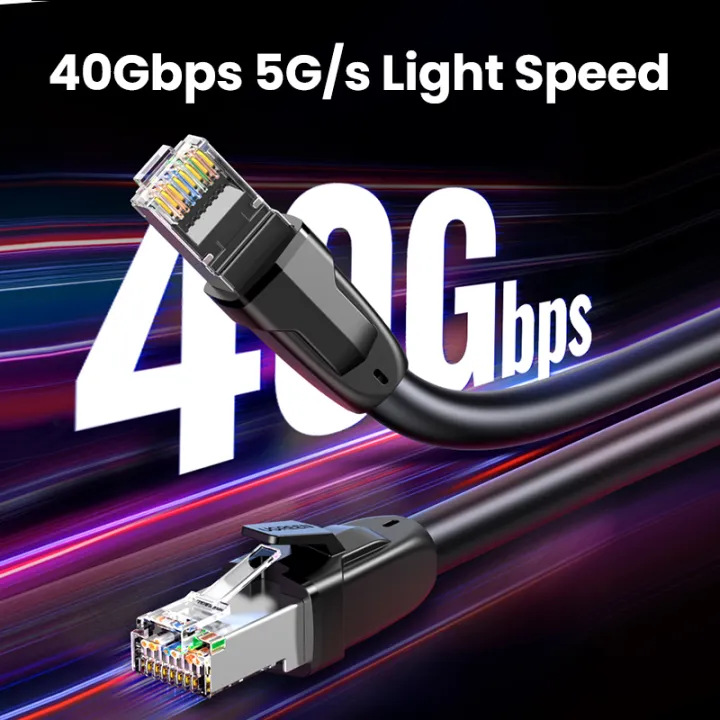 UGREEN%20Cat%208%20Ethernet%20Cable%20Cat8%20RJ45%20Network%20LAN%20Cord%20High%20Speed%20for%20Gaming,%20PS4,%20Xbox%20One,%20PS3,%20Router,%20PC,%20Mac,%20Laptop%20-%20Image%202