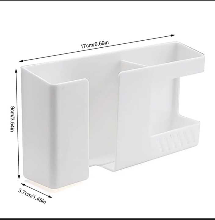 Wall mounted Mobile phone storage box for multi-purpose uses-2 in 1 phone storage-High quality plastic materials-MBSA